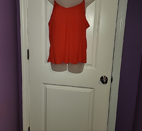 Vince Camuto Vibrant Red Top & Camisole Set Sz: XL - Picture 5 of 8
